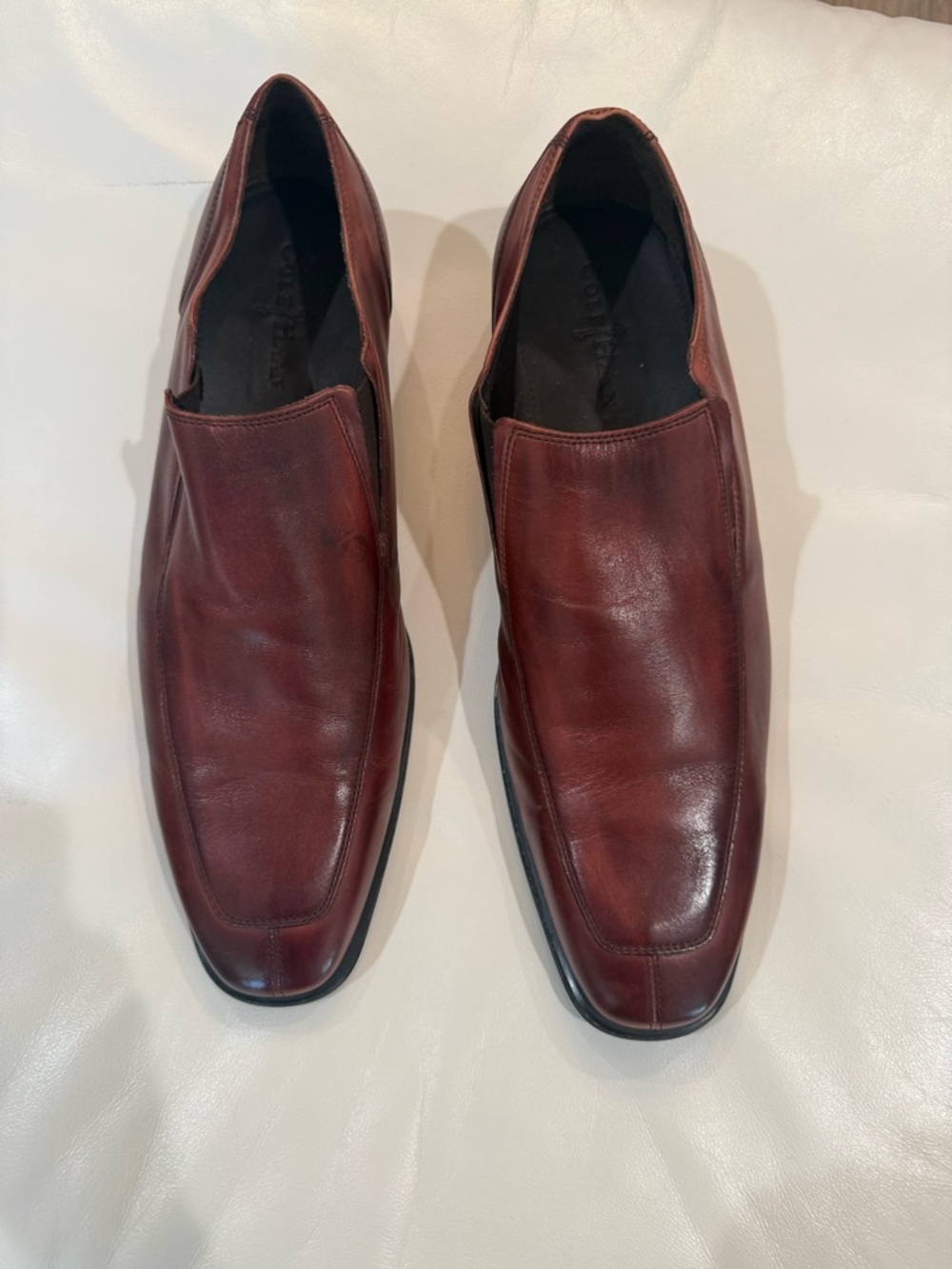 Cole Haan Men's Slip-On Loafers, Cognac Brown